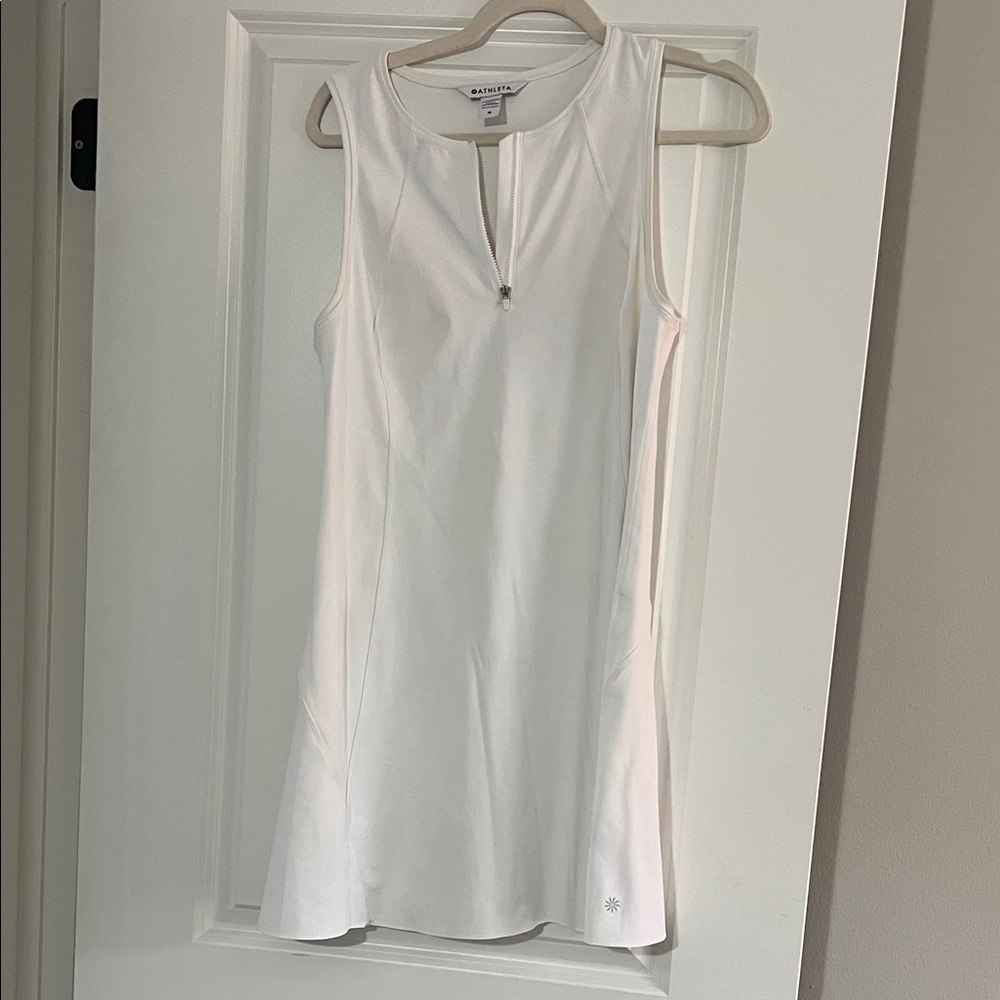 White Athleta tennis Dress